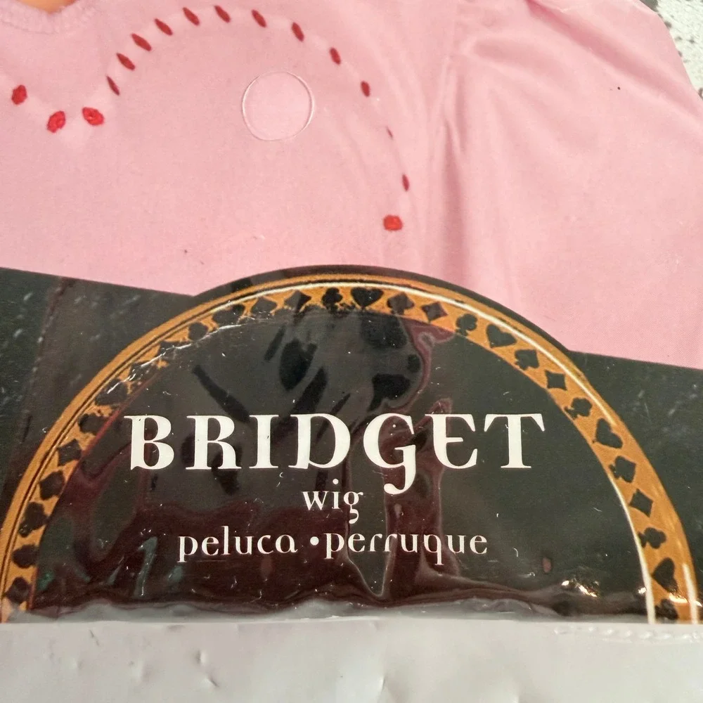 Disney Descendants Rise of Red Bridget Wig Pink Costume Girls Child Disguise